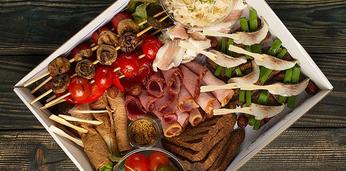 Мужской сет закусочный на 5-6 персон