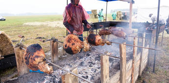 Полевая кухня на 100 персон